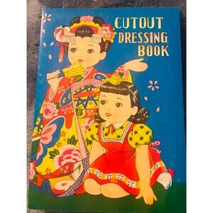 Children Book Vintage Japanese Cutout Dolls